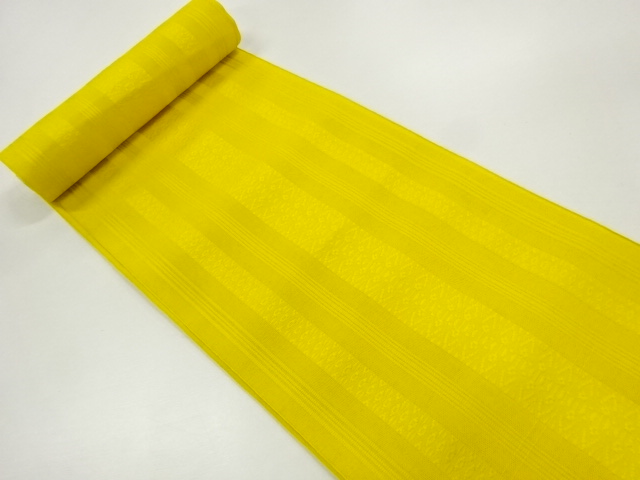 JAPANESE KIMONO / ANTIQUE BOLT FOR SUMMER NAGOYA OBI / HAKATA